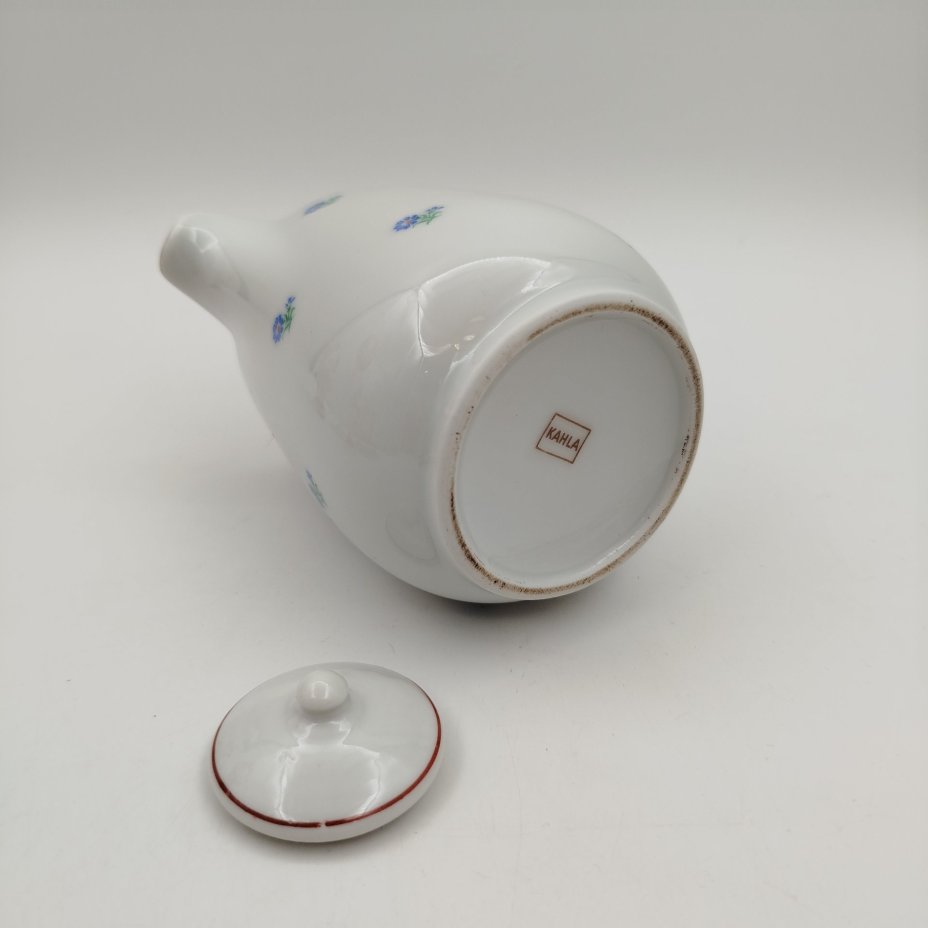 Молочник с нежным цветочным декором, фарфор, деколь, Kahla, Германия, 1937-1957 гг., Kahla