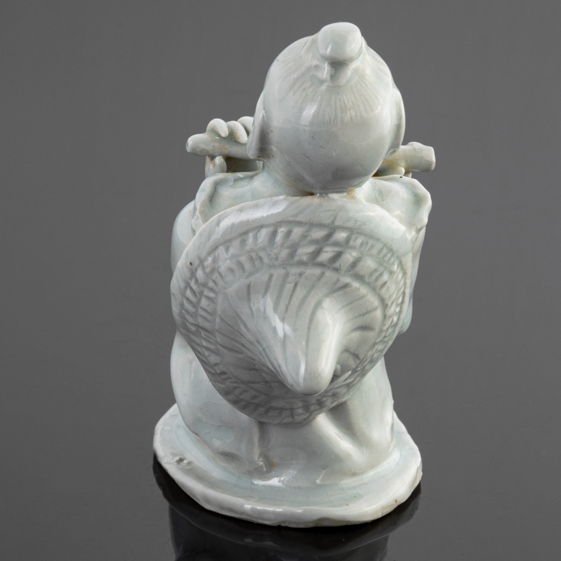 Статуэтка "Хань Сян-цзы", фарфор, глазурь, Китай, 1950-1960 гг., Китай