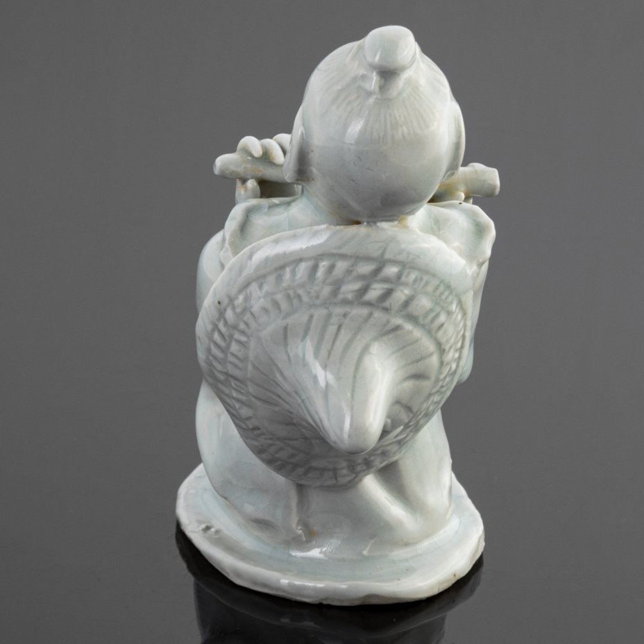 Статуэтка "Хань Сян-цзы", фарфор, глазурь, Китай, 1950-1960 гг., Китай