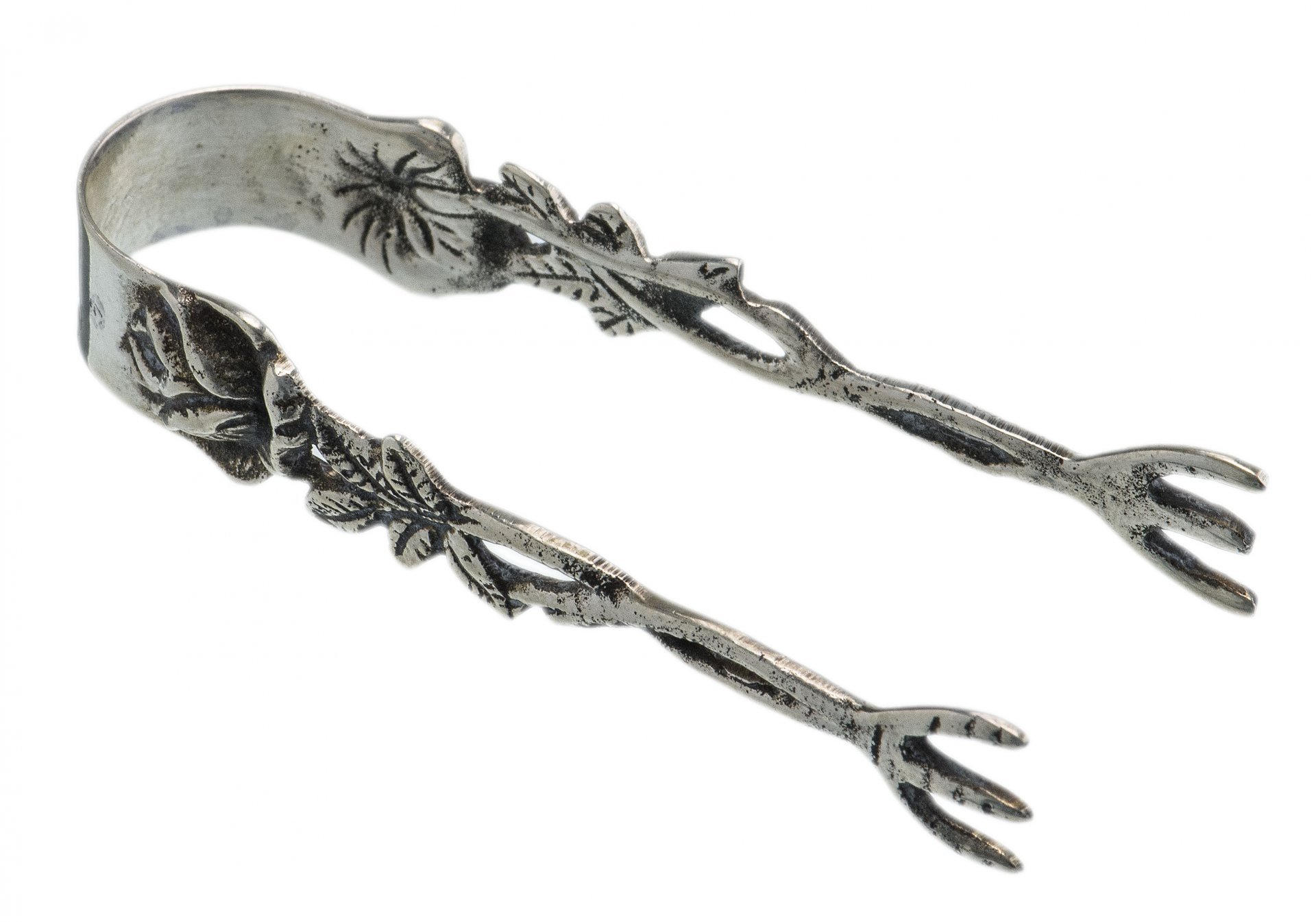 Щипцы для сахара, серебро 830 пр., фирма "Gewe Silvervarufabriken", г.Мальме, Швеция, 1960-1970 гг.