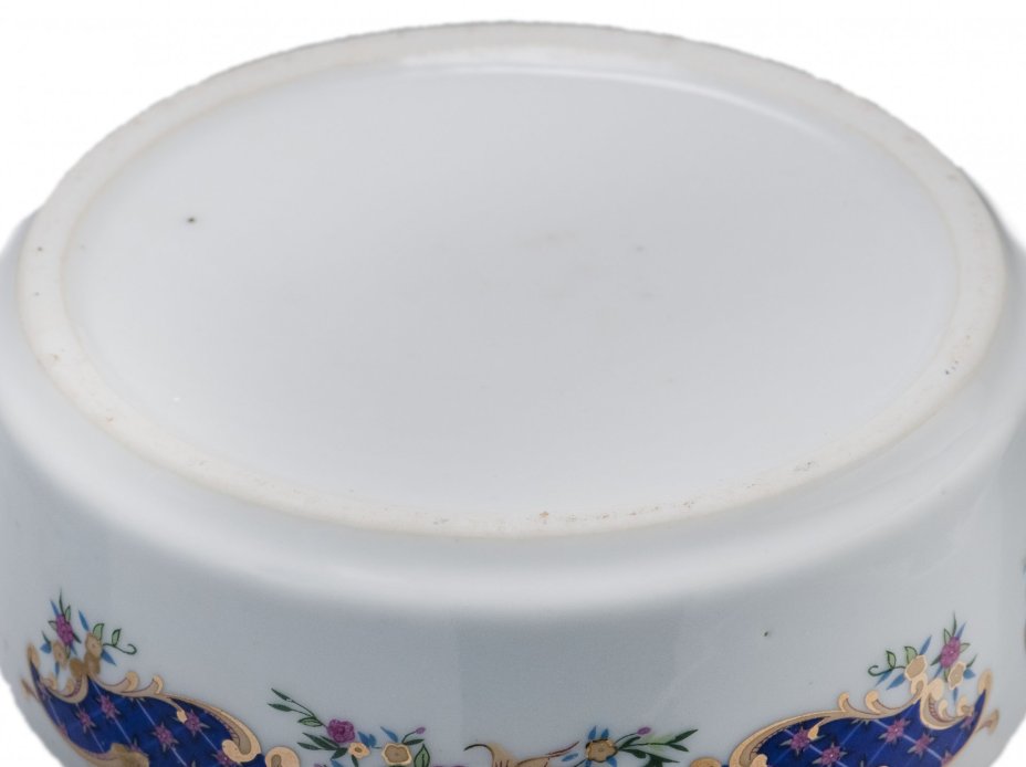 Шкатулка фарфоровая с цветочным декором (в подборе), фарфор, деколь, Западная Европа, 2000 - 2010 гг.