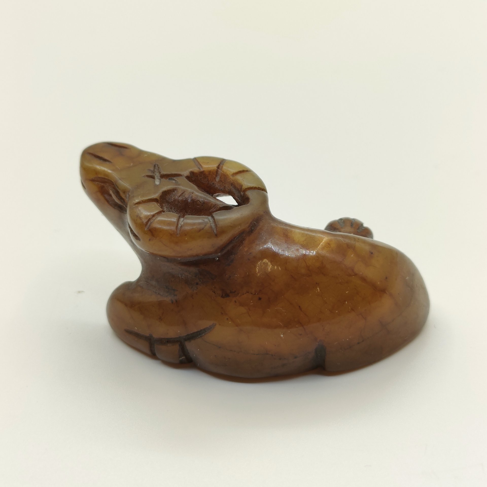 Статуэтка миниатюрная "Бык", натуральный камень, резьба, Азия, 1990-2015 гг.