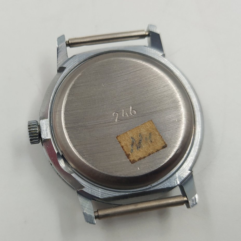 Часы наручные «Петергоф. Гранильная фабрика. 270 лет», металл, стекло, Петродворцовый часовой завод «Ракета», СССР, 1990-1991 гг.