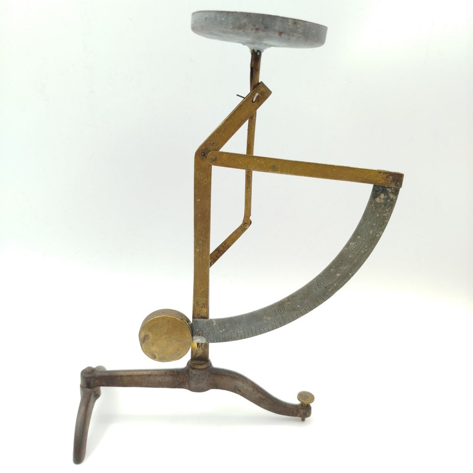 Весы почтовые, латунь, железо, цинк, Россия, 1920-1950 гг.