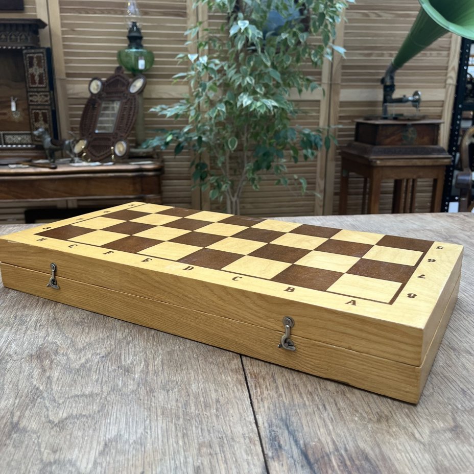 Набор для игры в шахматы, дерево, Россия, 1990-2000 гг.
