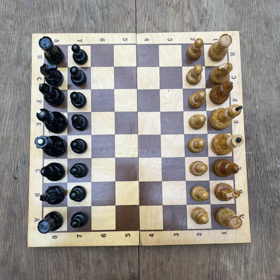 Набор для игры в шахматы, дерево, Россия, 1990-2000 гг.