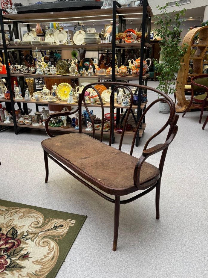 Диван по модели Michael Thonet (Тонет), дерево, Российская империя, 1900-1910 гг.