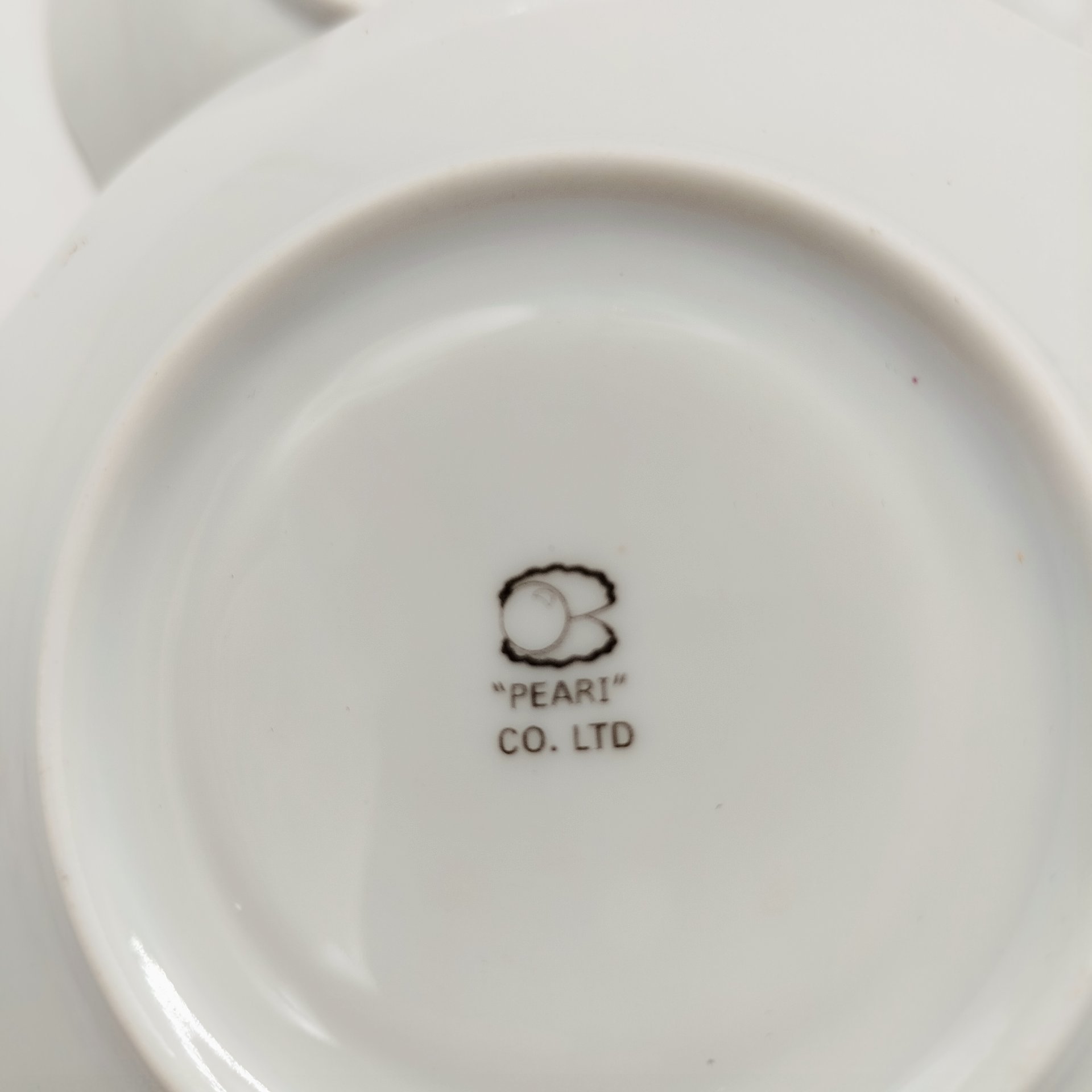 Набор из шести чайных пар с декором в виде роз (в коробке), Pearl Co.