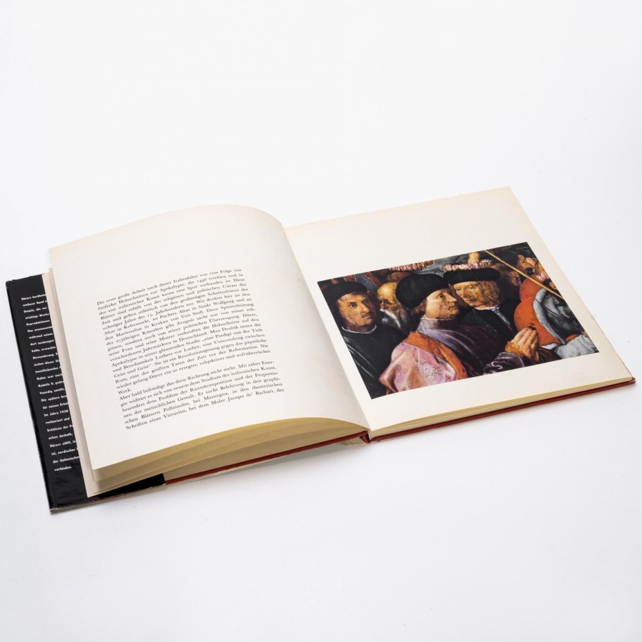 Альбом  Альбрехт Дюрер "Albrecht Durer. Rosenkranzfest", на немецком языке, бумага, печать, cост. Гомолка Яромир, издательство "Аrtia", 1961 г.