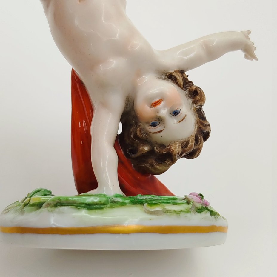 Статуэтка "Путти", мануфактура "Kister K.G. Scheibe-Alsbach"