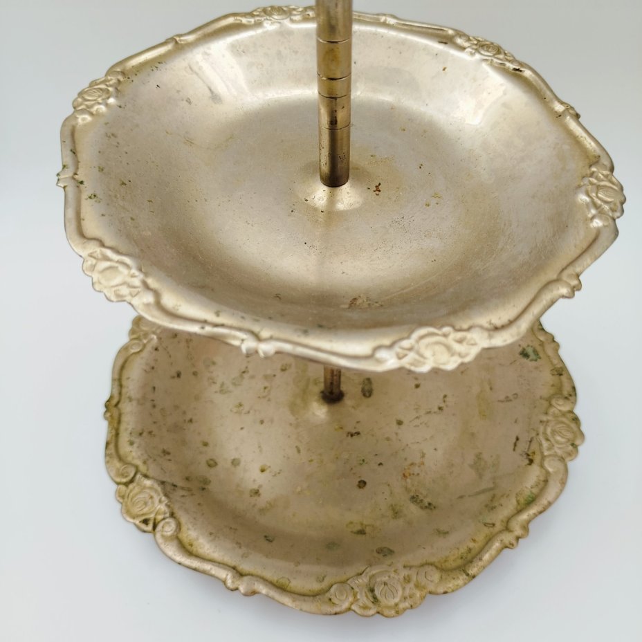 Конфетница - этажерка двухярусная