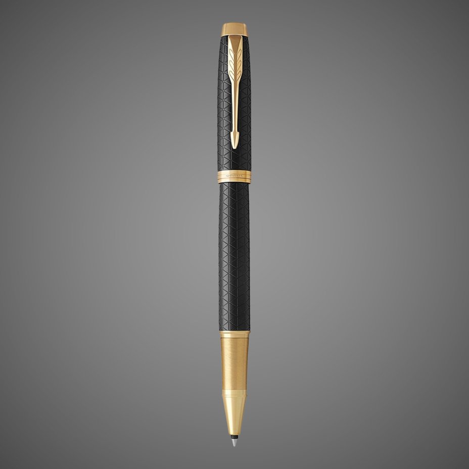 Подарочный набор: Ежедневник недатированная и Ручка роллер Parker IM Premium Core Black GT