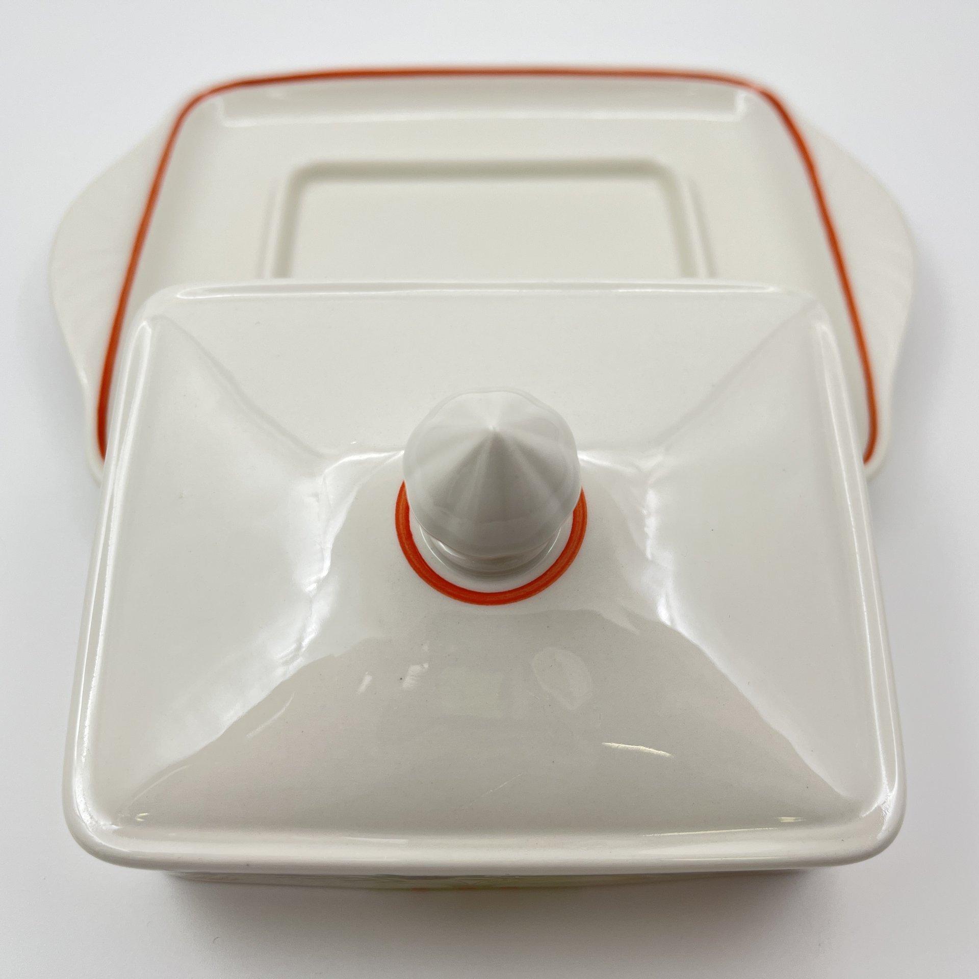 Масленка,  коллекция Bon Appetit, фарфор, vitro, Villeroy & Boch, Германия, 1983-1989 гг., Villeroy & Boch
