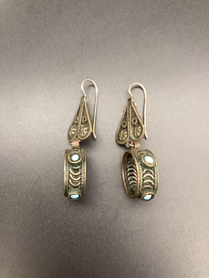 Серьги винтажные