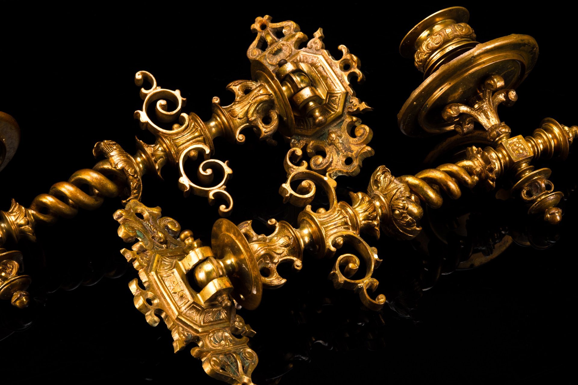 Канделябры парные для фортепиано