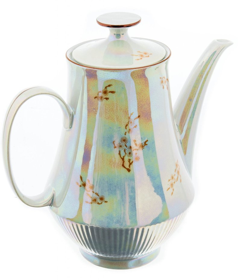 Чайник "Мадонна", фарфор, деколь, фабрика "Colditz", ГДР, 1970-1990 гг., Colditz (Кольдиц)