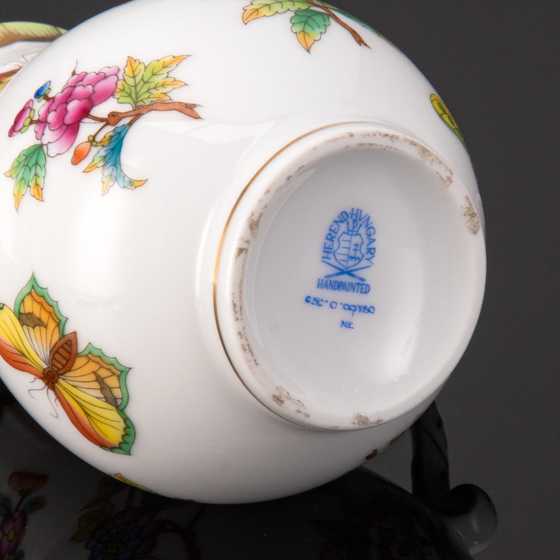 Молочник из сервиза "Королева Виктория", Herend (Херенд)