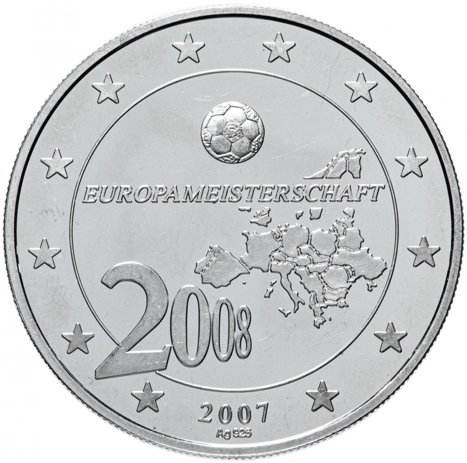 Жетон "Чемпионат Европы по футболу, Германия" 2007