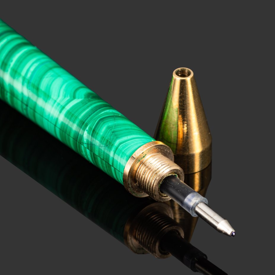 Ручка подарочная "Малахит"