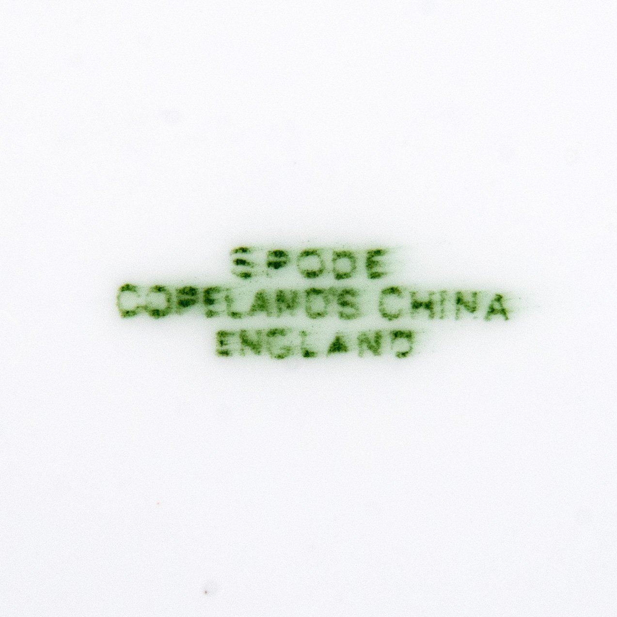 Крупное блюдо овальной формы, фаянс, Copeland Spode, Великобритания, 1920-1950 гг.