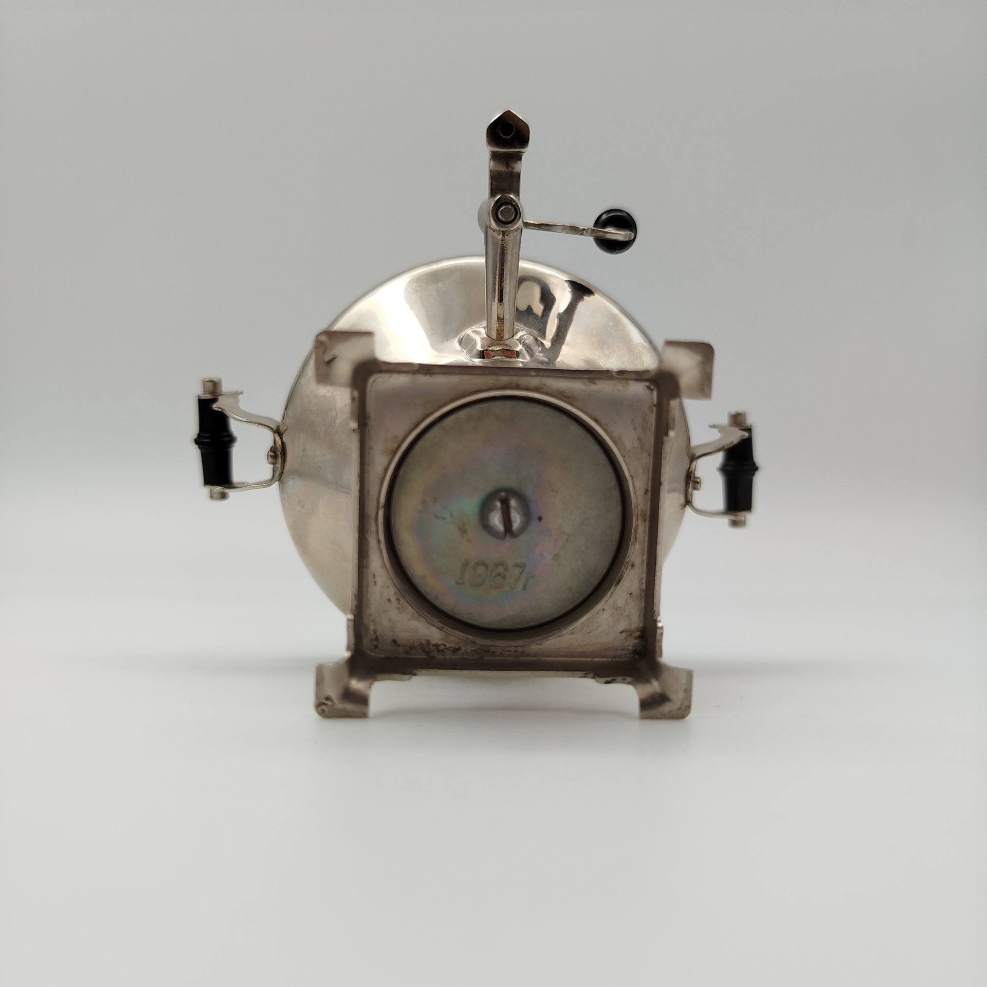 Самовар сувенирный "Ясная поляна", (Экспортный вариант), металл, пластик, Тульский машиностроительный завод «Штамп» им. Б.Л. Ванникова, СССР, 1967 г.