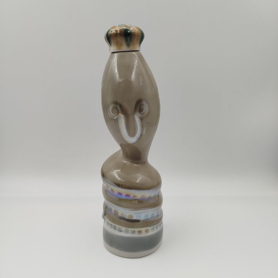 Штоф "Змея" ("Кобра"), фарфор, роспись, золочение, Полонский завод художественной керамики (Полонное ЗХК), СССР, 1973-1991 гг.