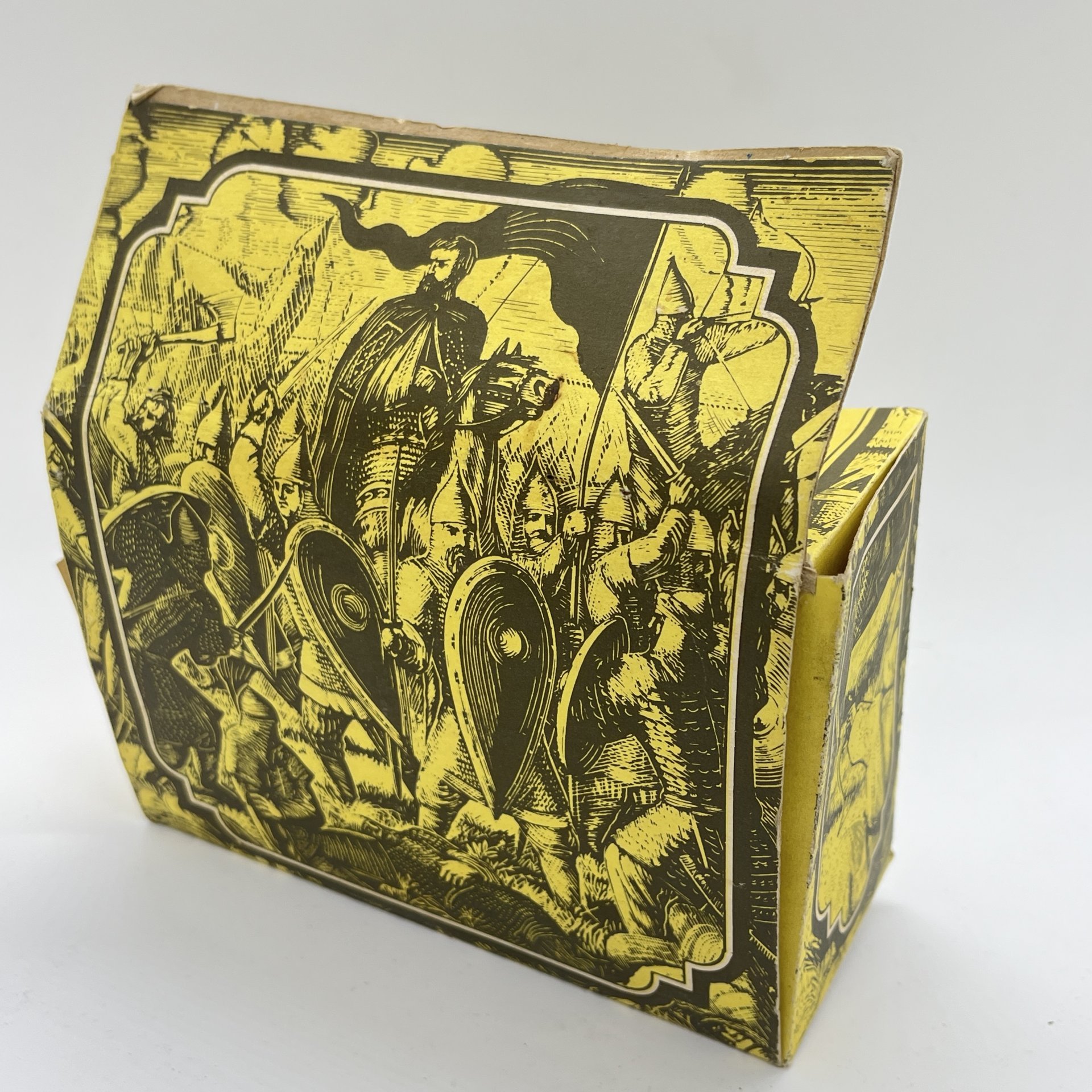 Набор солдатиков "Русская дружина", пластик, картон, печать, Московский завод игрушек «Прогресс», СССР, 1970-1990 гг.