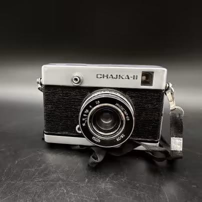 Фотоаппарат полуформатный шкальный "Чайка-2" в чехле, Белорусское оптико-механическое объединение (БелОМО)