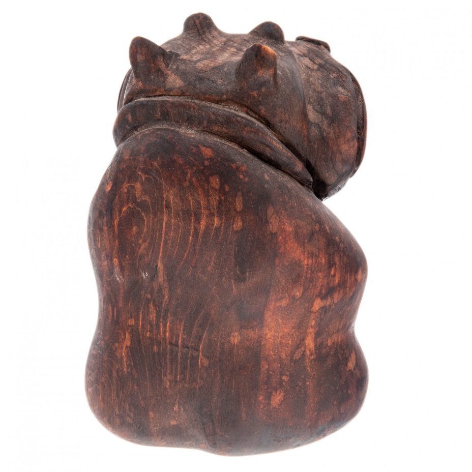 Статуэтка "Бегемот", дерево, резьба, Азия, 1990-2010 гг.