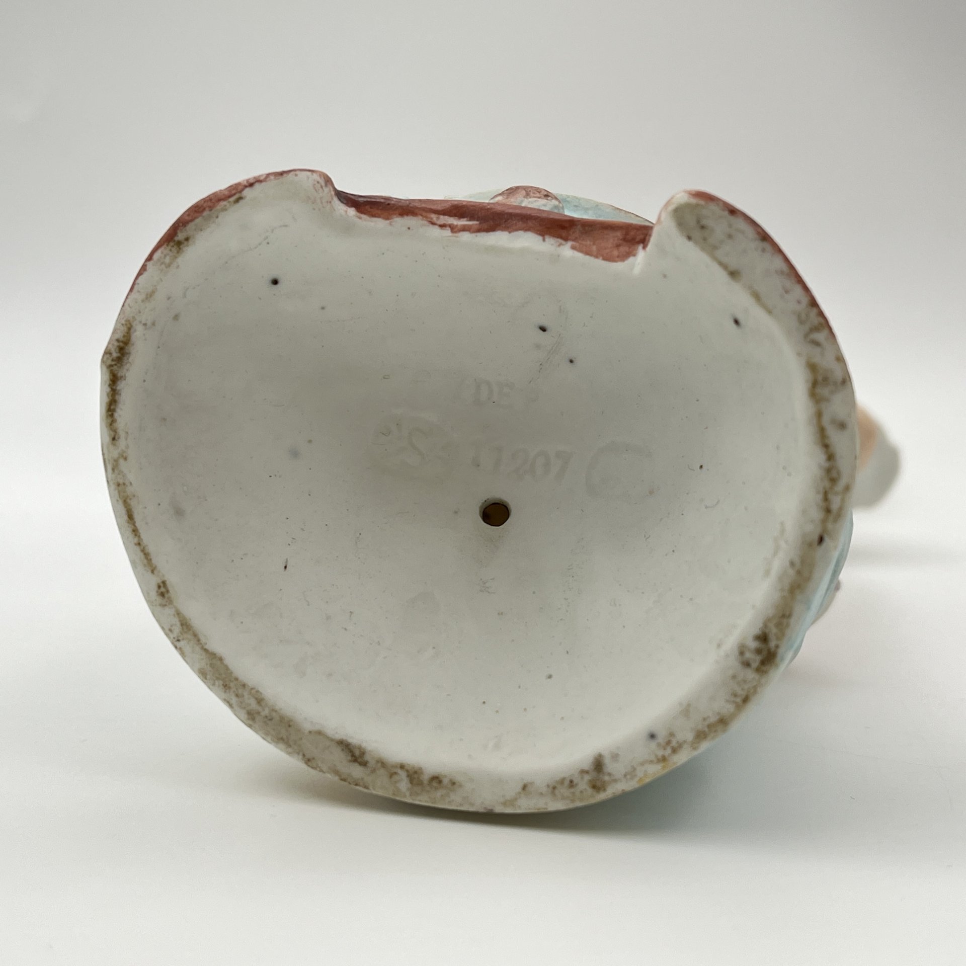 Статуэтка "Дама в розовом", бисквит, роспись, Samson, Edmé et Cie, Франция, 1940-1969 гг.