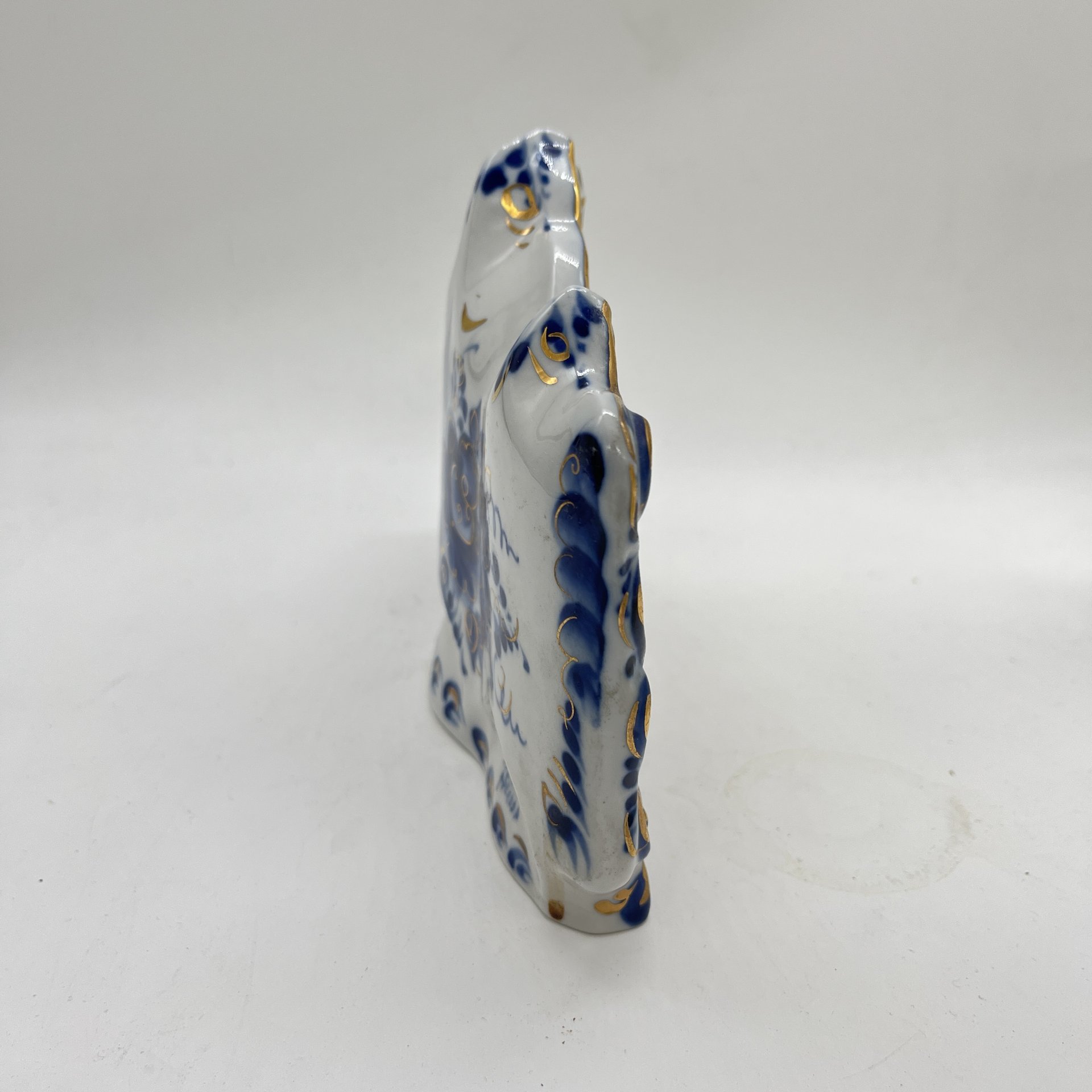 Киот настольный из 3 икон, Климов, Белова, Гжель