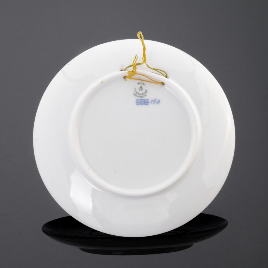 Тарелка настенная "Парусники. Июль 1930", Royal Copenhagen