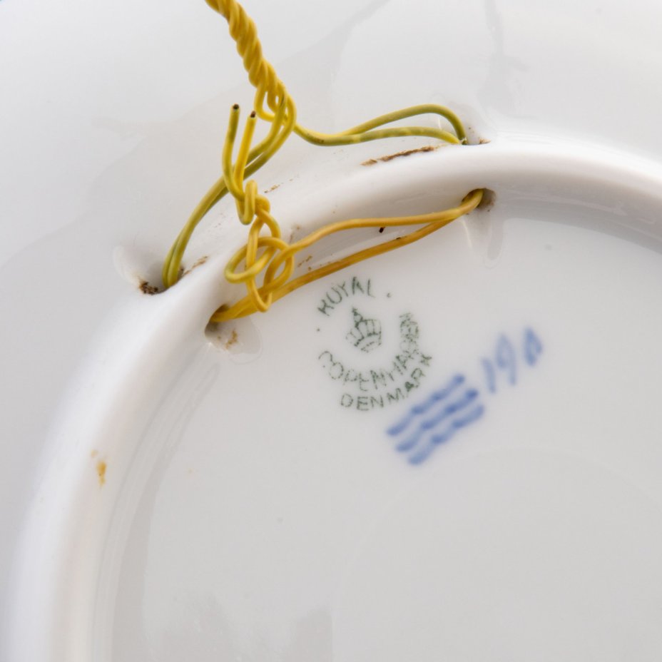 Тарелка настенная "Парусники. Июль 1930", Royal Copenhagen