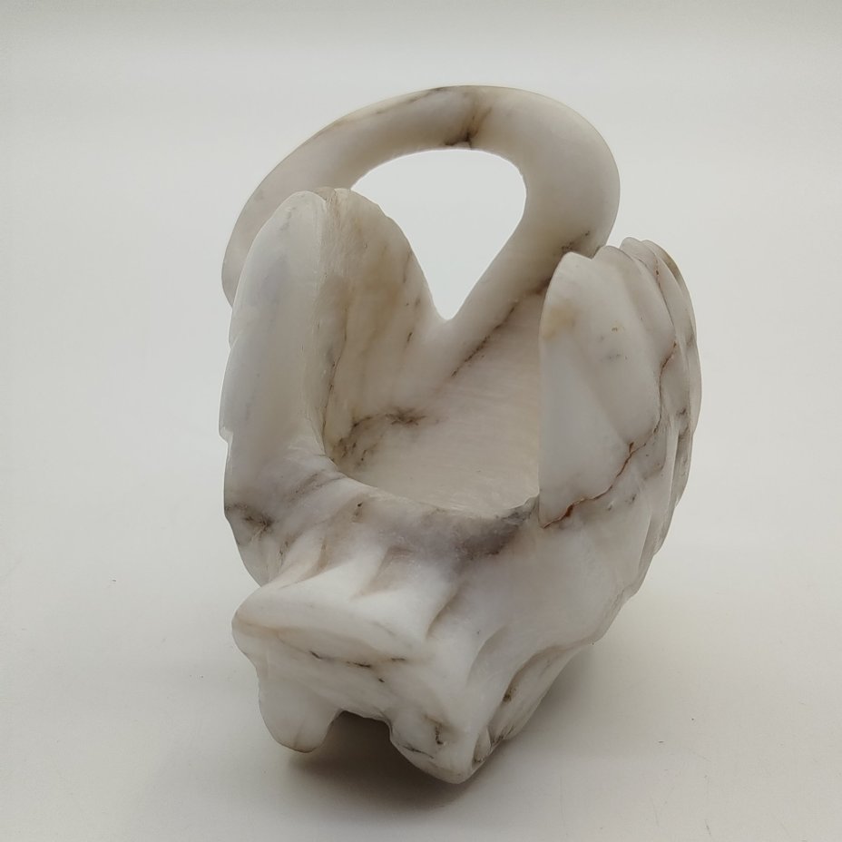 Кашпо "Мраморный лебедь"