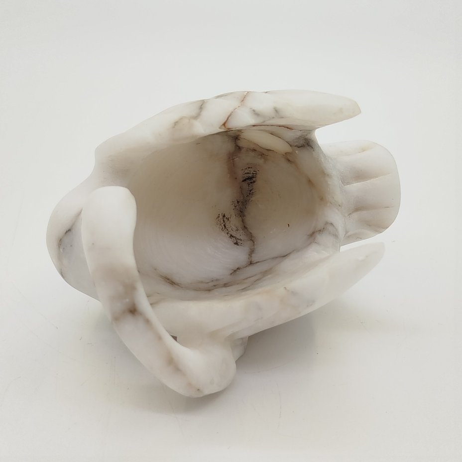 Кашпо "Мраморный лебедь"