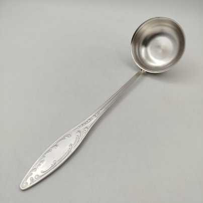 Половник "Пламя", мНЦ (медь-никель-цинк), Кольчугинский завод цветных металлов, СССР, 1960-1990 гг., Кольчугинский завод цветных металлов