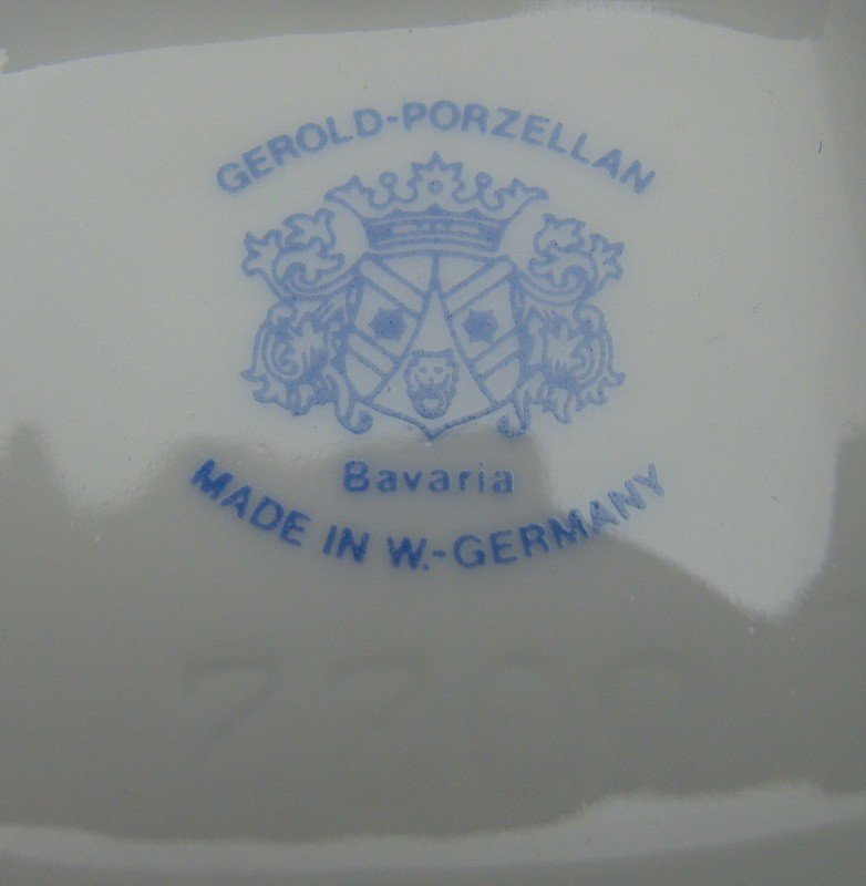 Горчичница, Gerold Porzellan Bavaria