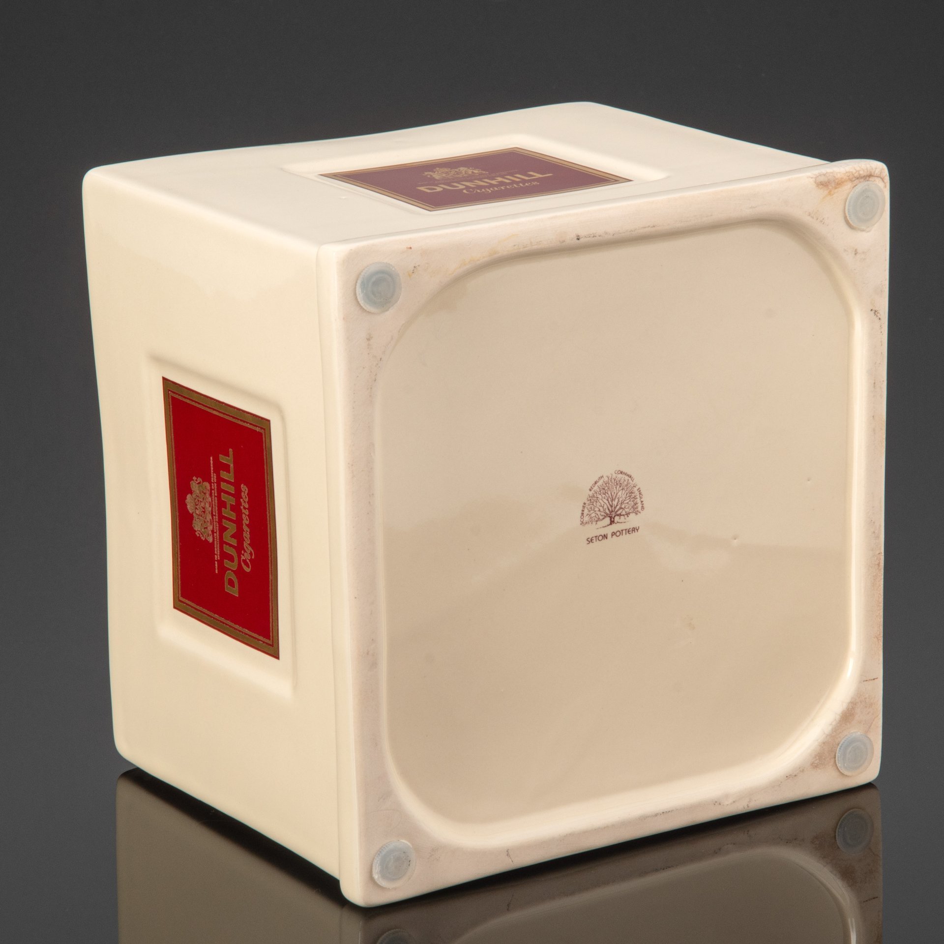 Емкость (банка, ведро) с крышкой для льда, для компании Dunhill, Seton Pottery