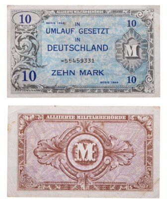 Германия 10 марок 1944