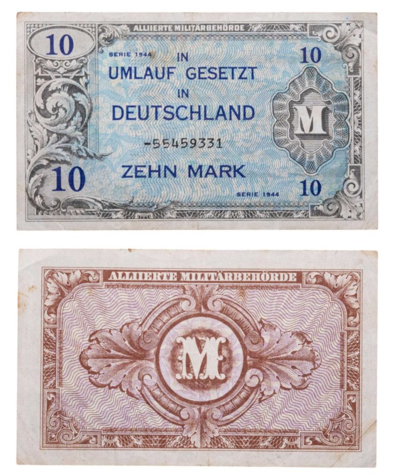Германия 10 марок 1944