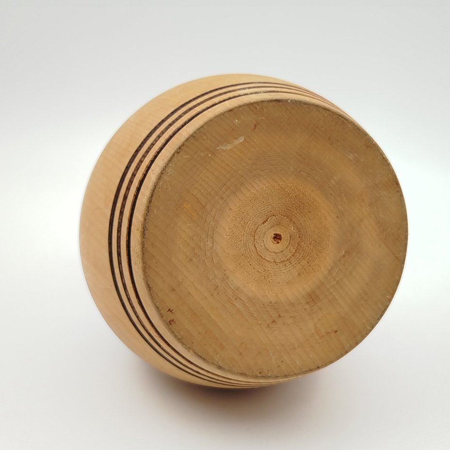 Бочонок для хранения меда (медовница) с мишкой на крышке