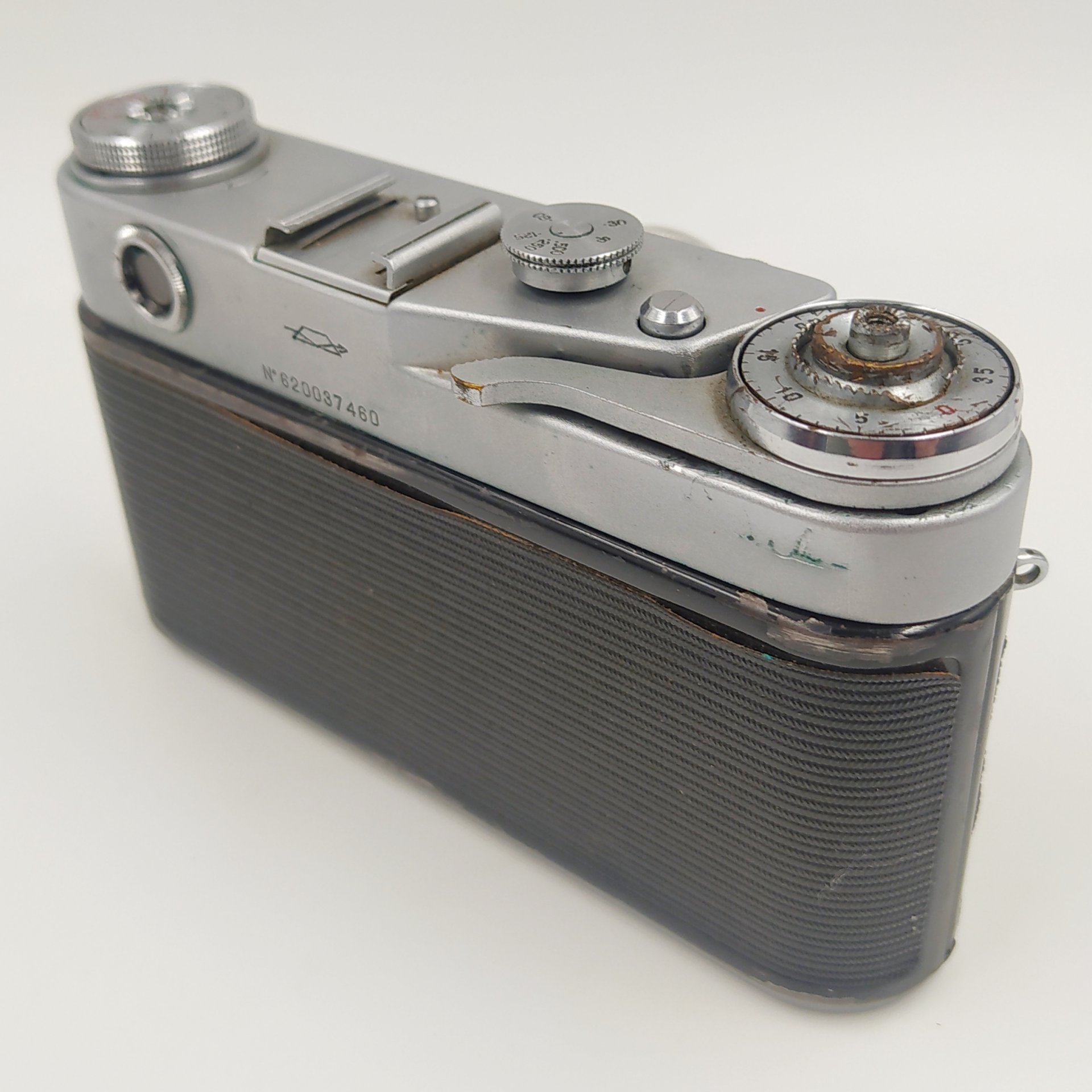Фотоаппарат "Зоркий-6" с объективом "Индустар-26м" в оригинальном кофре, Красногорский механический завод (КМЗ)