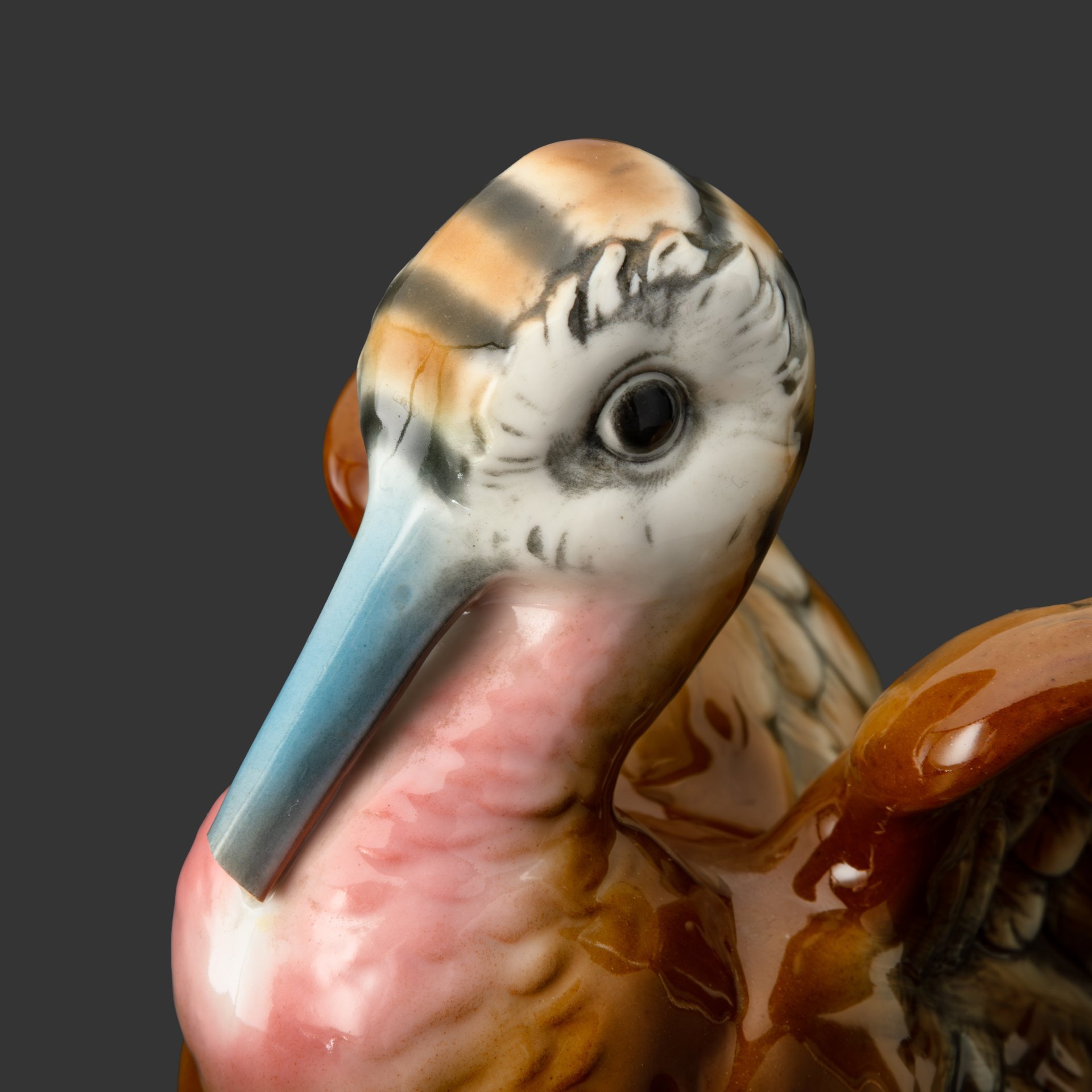 Статуэтка "Птица", фарфор, роспись, Unterweissbach Werkstätten (Унтервайсбах), Германия, 1956-1962 гг.