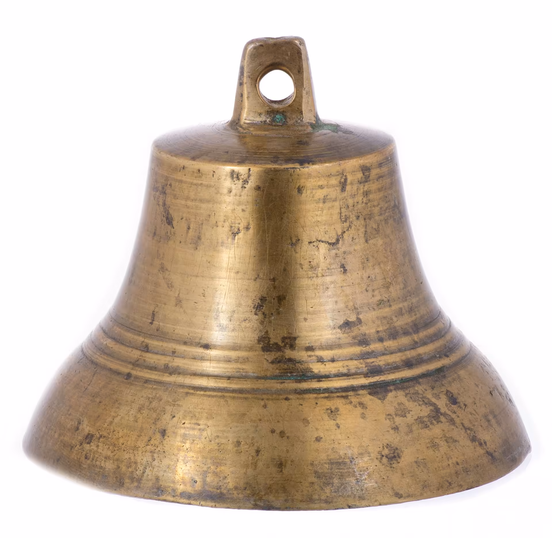 Колокольчик поддужный большой, бронза, литье, Российская Империя, 1870-1890 гг.
