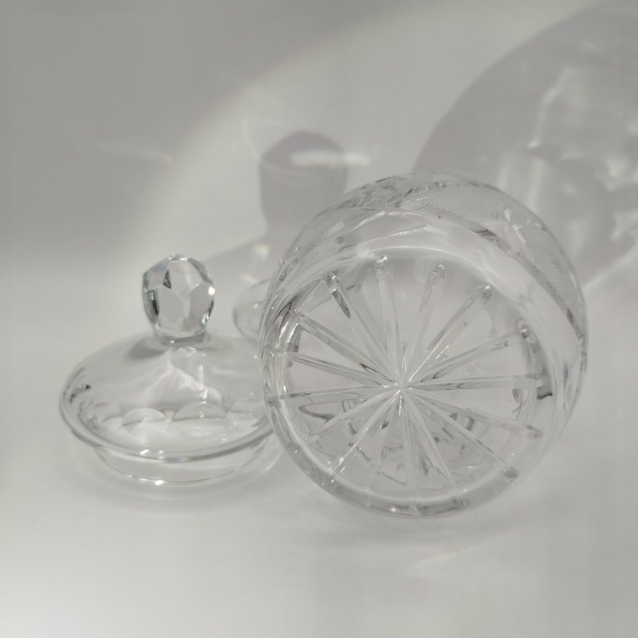 Кувшин с крышкой, хрусталь, Стеклозавод «Неман», Беларусь, 2015-2025 гг.