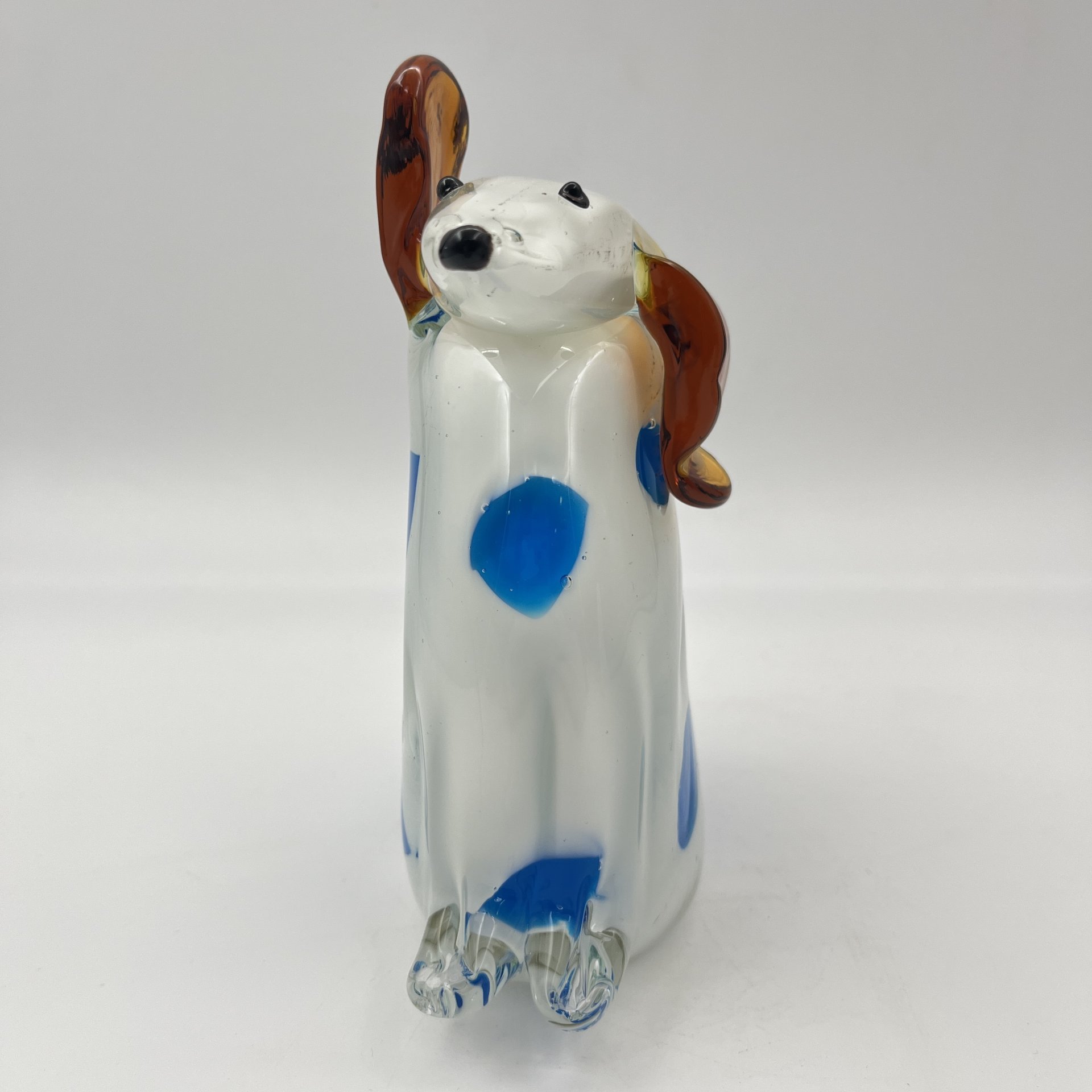 Статуэтка "Собака", стекло, гутная техника, Европа, 1970-2000 гг.