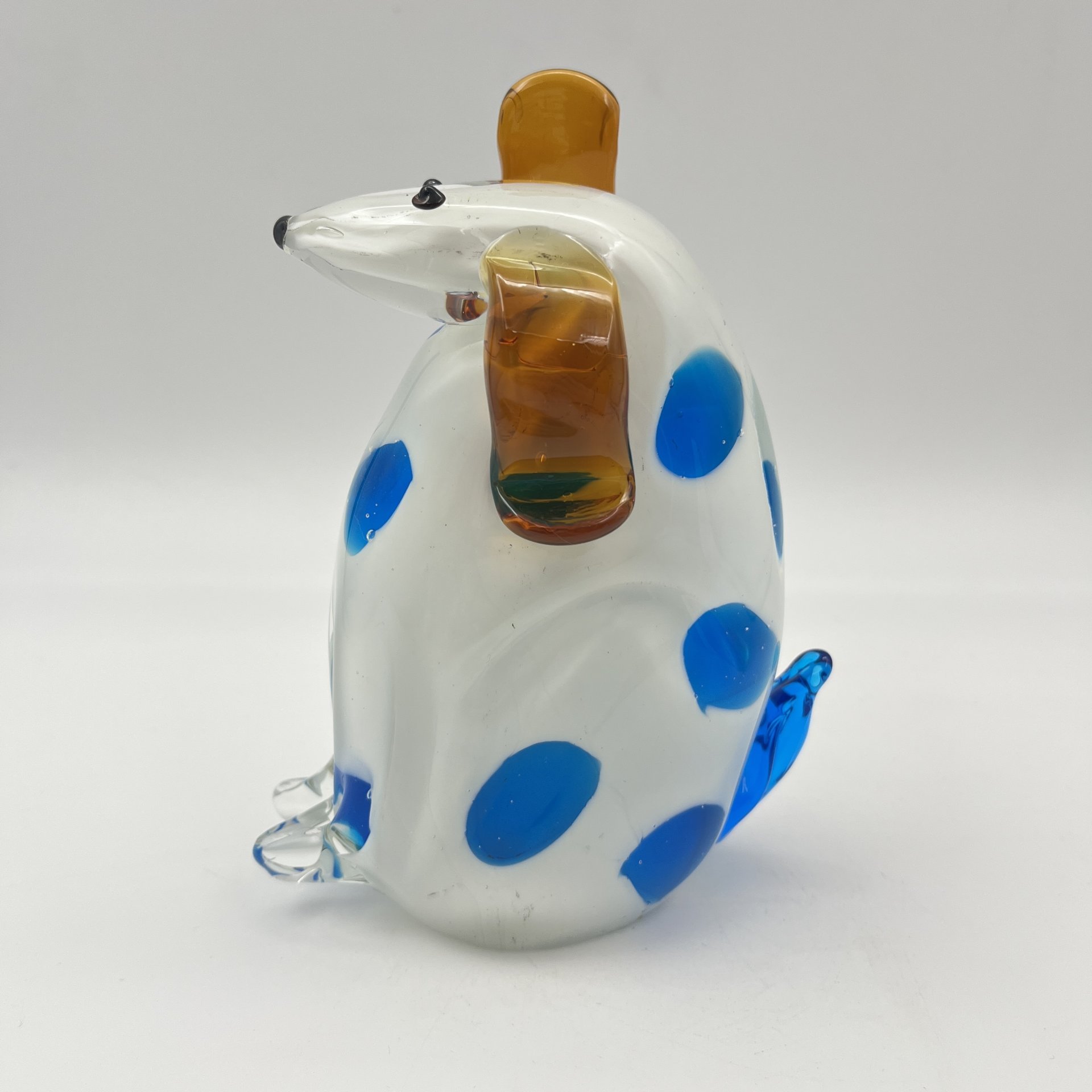 Статуэтка "Собака", стекло, гутная техника, Европа, 1970-2000 гг.