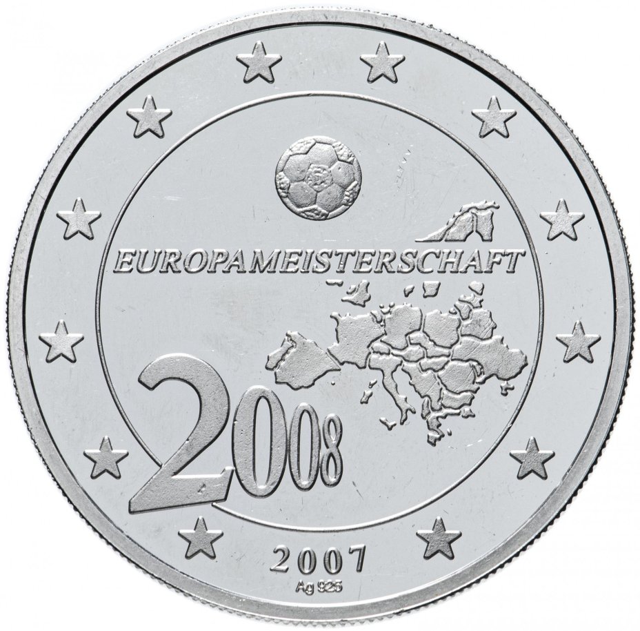 Жетон "Чемпионат Европы по футболу, Германия" 2007