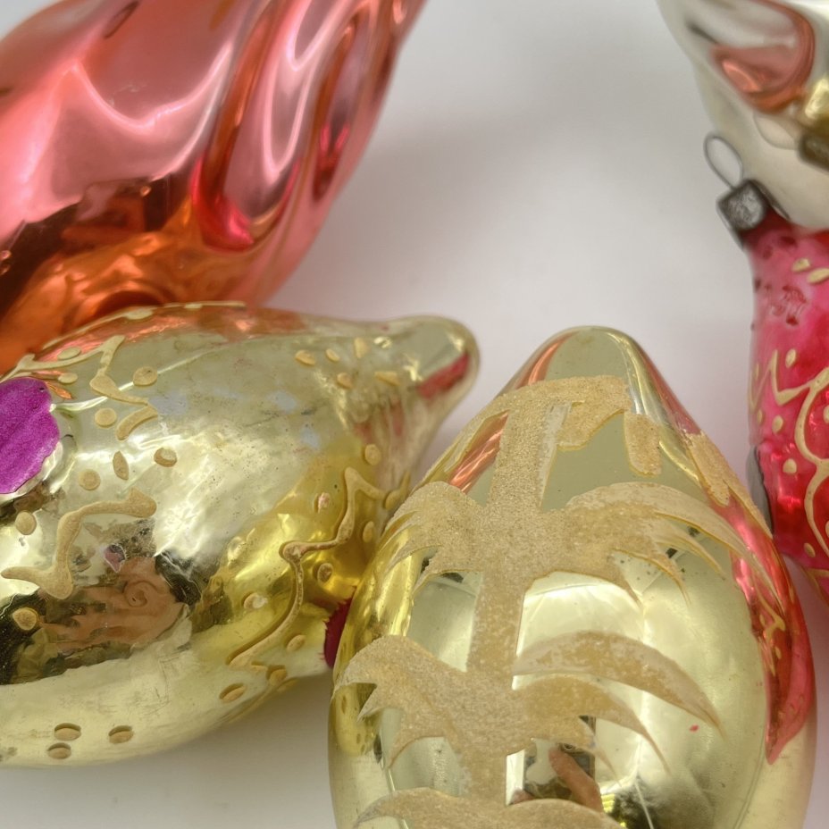 Набор игрушек в виде сосулек