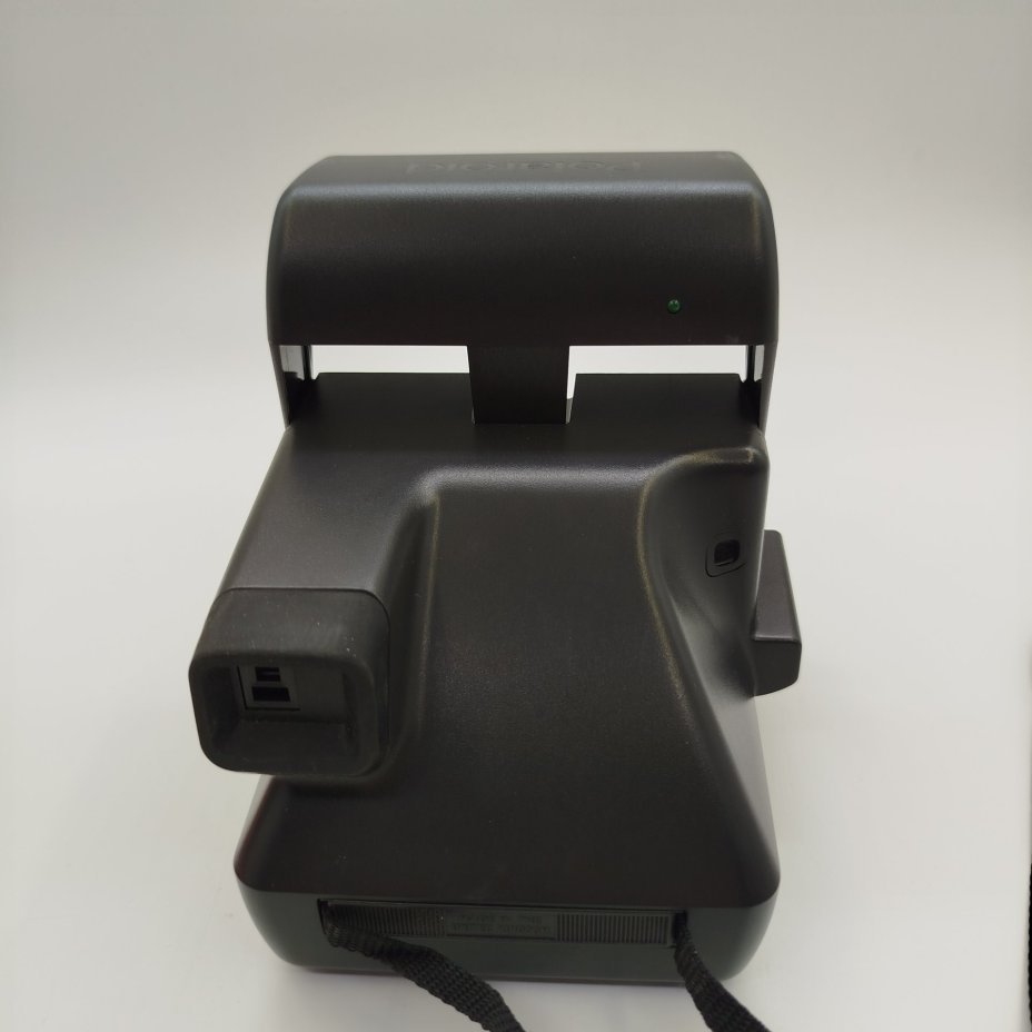 Фотоаппарат Polaroid OneStep closeup в родной упаковке, пластик, металл, картон, Polaroid, Великобритания, 1990-2000 гг.